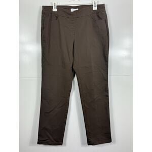 Liz Claiborne Pants Women’s Brown Classic Pull On Size Classic 10 Petite